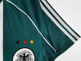 1998 Germany Away Green Retro Soccer Jersey