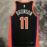 2023 NY Knicks BRUNSON #11 Black City Edition NBA Jerseys