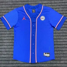 76ers Stadium Blue Jersey