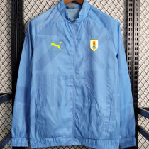 2023/24 Uruguay Blue Windbreaker 乌拉圭