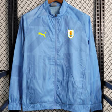 2023/24 Uruguay Blue Windbreaker 乌拉圭