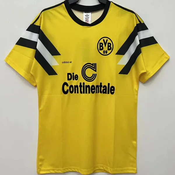 1989 BVB Home Yellow Retro Jersey