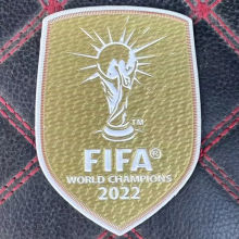 橡胶 (Rubber) FIFA WORLD CHAMPIONS 2022 Rubber Patch 2022 (You can buy it alone OR tell us which jersey to print it on.)橡胶世界杯金杯