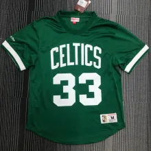 BIRD # 33 CELTICS Green Mitchell Ness Retro Jerseys