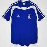 2004 Greece Home Blue Retro Soccer Jersey