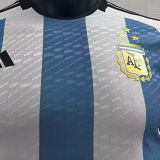 CAMPEONES DEL MUNDO 3 Stars Argentina Player Version Jersey (3 Stars 3星) ★★
