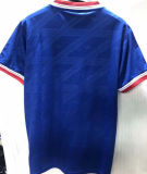 1986-1988 M Utd Away Blue Retro Soccer Jersey