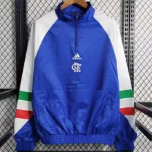 2023/24 Flamengo Blue Half Windbreaker (半拉)