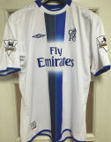 2003-2005 CFC Away White White Long Sleeve Retro Soccer Jersey
