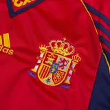 1998 Spain Home Red Retro Soccer Jersey