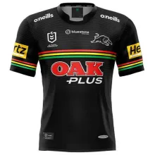 2022/23 Penrith Panthers Home Black Rugby Shirt 美洲豹