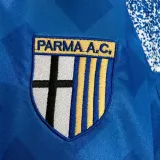 1995/97 Parma Away Blue Retro Soccer Jersey