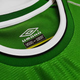 2002 Ireland Home Green Retro Soccer Jersey