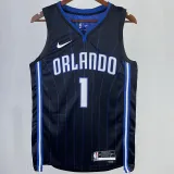 2023/24 Magic MCGRADY #1 Black NBA Jerseys 热压