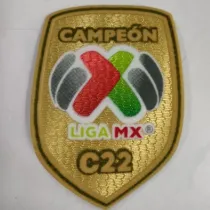 CAMPEON LIGA MX C22 Patch 墨西哥C22章  (You can buy it alone OR tell us which jersey to print it on. )