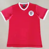 1974-1975 Ben-fica Home Red Retro Soccer Jersey
