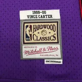 1999/00 Toronto Raptors MCGRADY #1 Purple Black Retro NBA Jerseys 热压