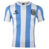 1986 Argentina Home Retro Soccer Jersey