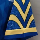 1995/97 Parma Away Blue Retro Soccer Jersey