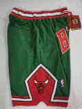 Bulls Green Four Bags NBA Pants