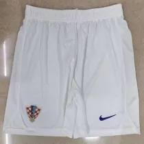 2022/23 Croatia Home White Shorts Pants