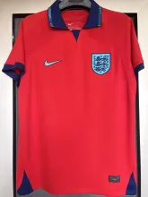 2022/23 England 1:1 Quality Away Red Fans Soccer Jersey