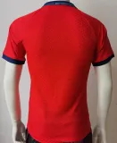 2022/23 England Away Red Player Version Soccer Jersey