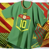 2022/23 Senegal Away Green Fans Soccer Jersey