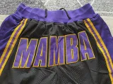 Lakers Black Four Bags NBA Pants