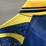 1995/97 Parma Away Blue Retro Soccer Jersey
