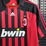 2007/08 AC Milan Home Retro Soccer Jersey