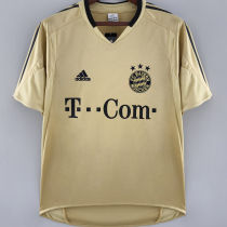 2004/05 BFC Away Gold Retro Soccer Jersey