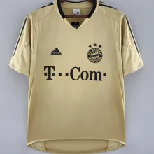 2004/05 BFC Away Gold Retro Soccer Jersey