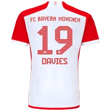 DAVIES #19 BFC 1:1 Quality Home Fans Jersey 2023/24 ★★