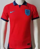2022/23 England Away Red Player Version Soccer Jersey