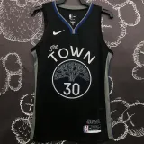 Warriors CURRY #30 Black Grey NBA Jerseys