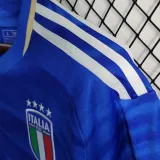 2023/24 Italy Home Blue kids Soccer Jersey