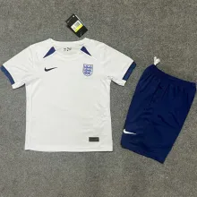 2023 England Women World Cup Home Kids Soccer Jersey