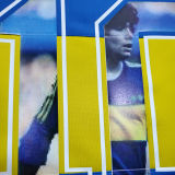 Maradona #10 Boca Home Retro Soccer Jersey 1981 ★★
