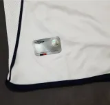 2002 England Home White Retro Soccer Jersey