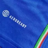 2023/24 Italy Home Blue kids Soccer Jersey