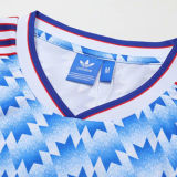 1990-1992 M Utd Away Long Sleeve Retro Soccer Jersey