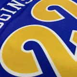 Warriors WIGGINS #22 Blue Retro NBA Jerseys