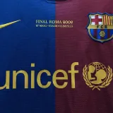 2008/09 BA Home UCL Final Long Sleeve Retro Soccer Jersey