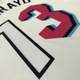 Miami Heat ADERAYO#13 White City Edition NBA Jerseys