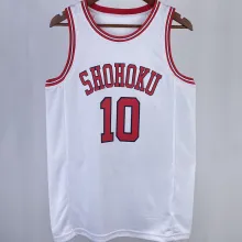 SAKURAGI #10 SHOHOKU White NBA Jersey