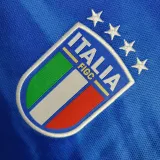2023/24 Italy Home Blue kids Soccer Jersey