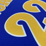 Warriors WIGGINS #22 Blue Retro NBA Jerseys