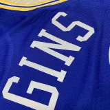 Warriors WIGGINS #22 Blue Retro NBA Jerseys