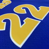 Warriors WIGGINS #22 Blue Retro NBA Jerseys